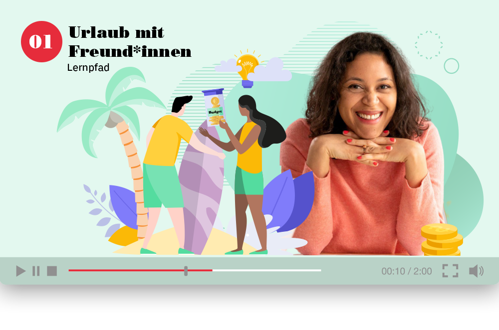 Videovorschau Lernpfad Urlaub mit Freunden